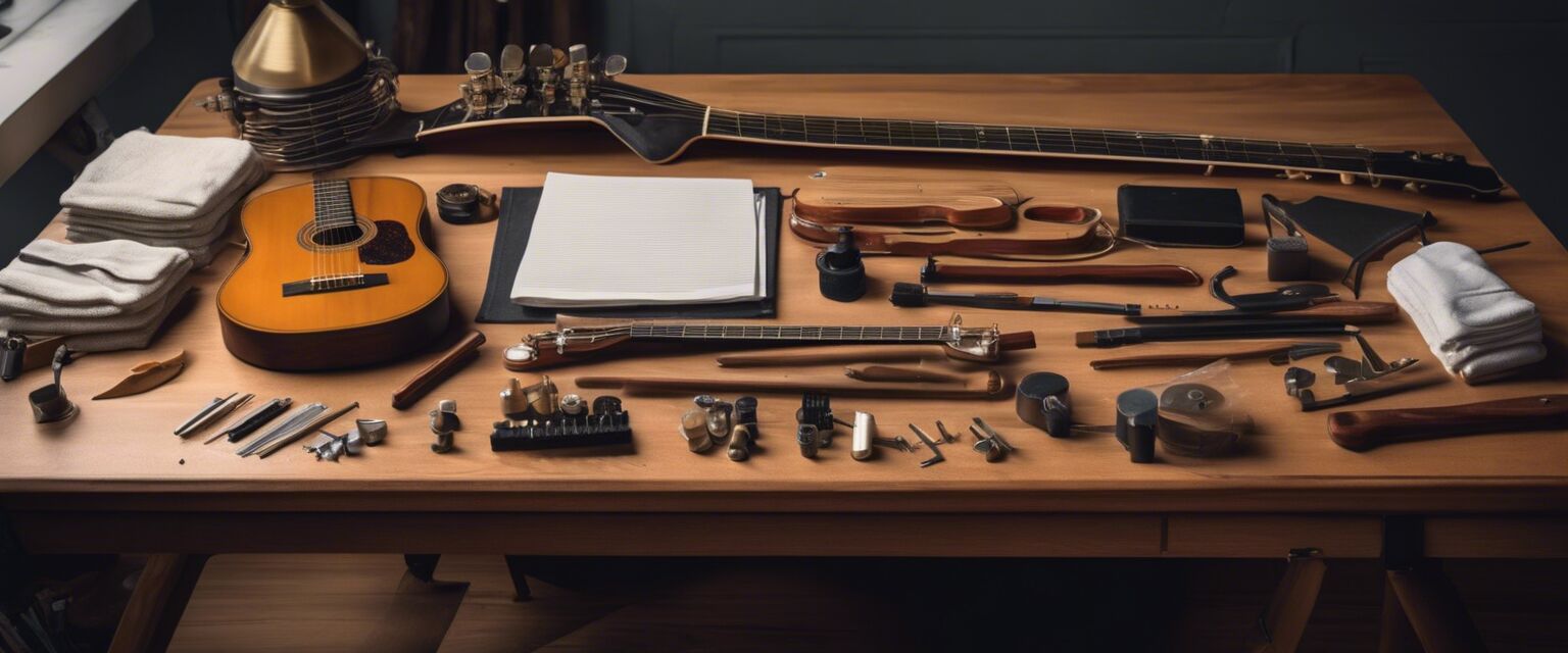 Guitar maintenance tools